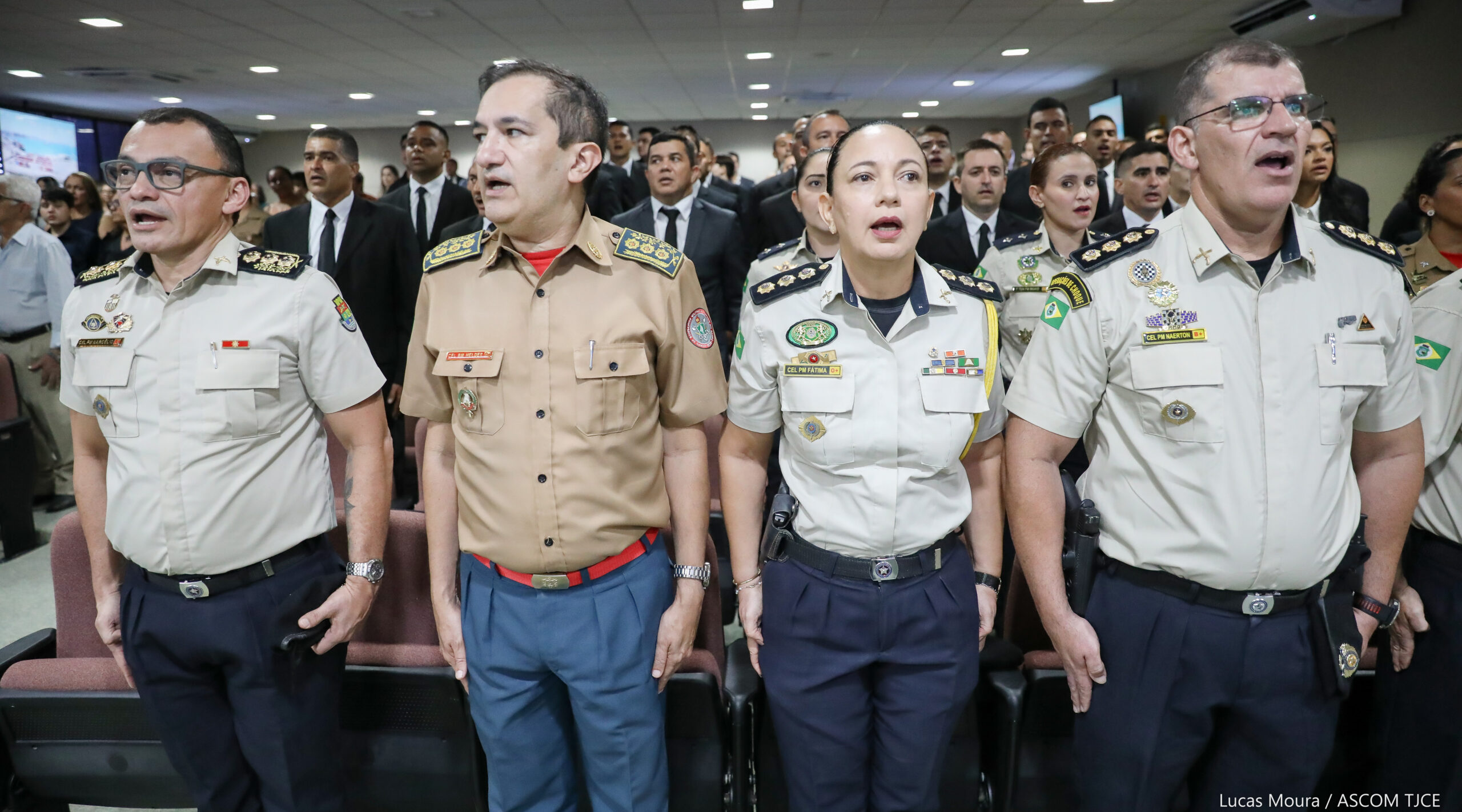 Nova turma de policiais e bombeiras(os) militares do TJCE conclui curso de Segurança Judicial