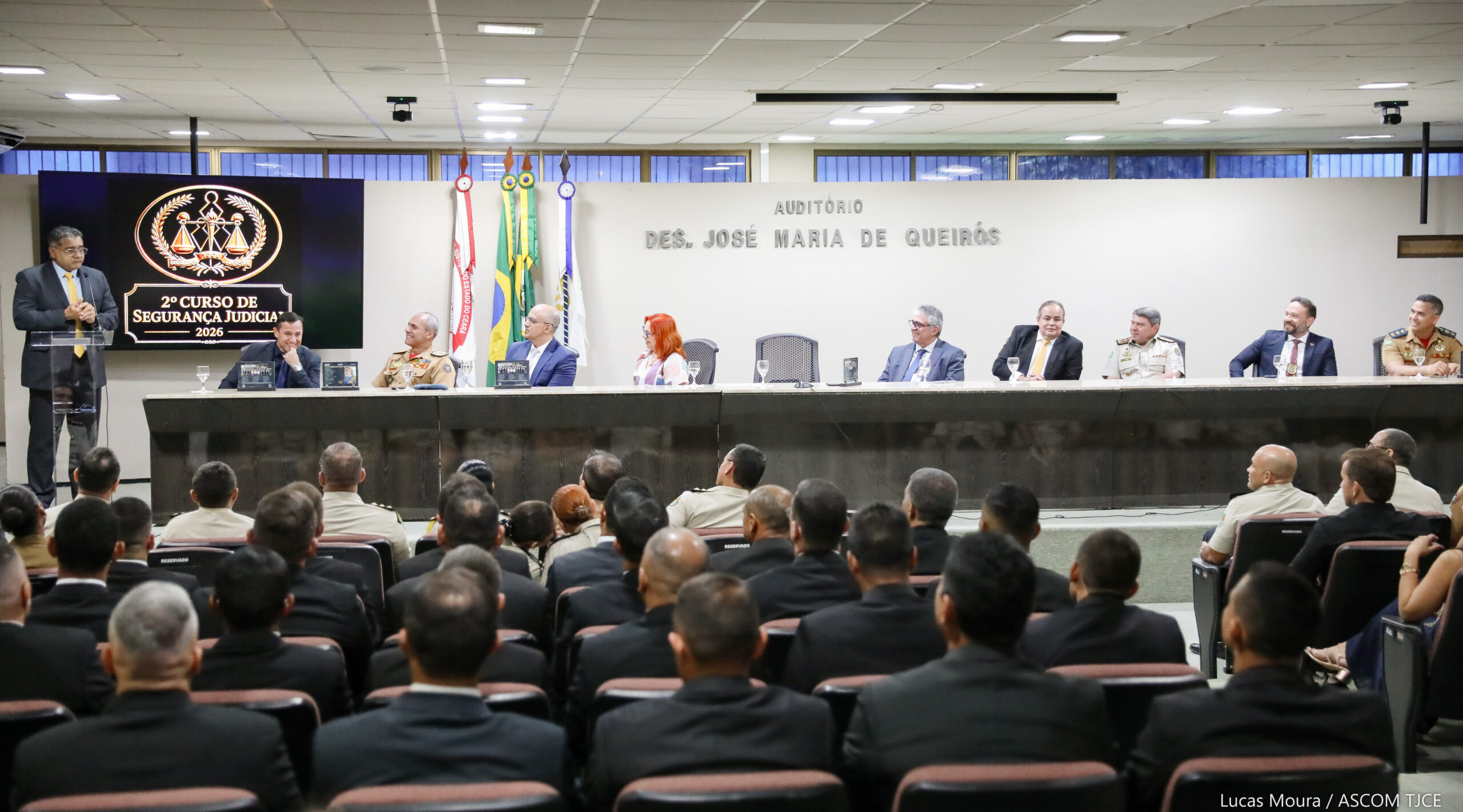 Nova turma de policiais e bombeiras(os) militares do TJCE conclui curso de Segurança Judicial
