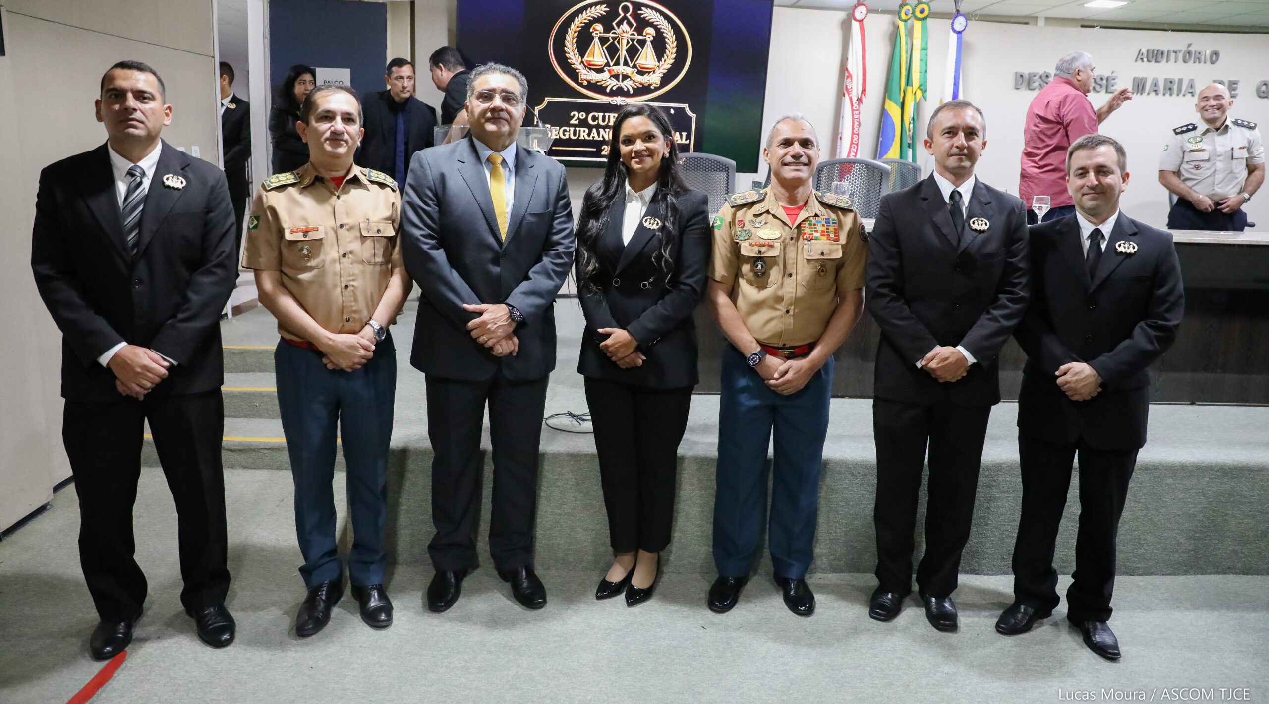 Nova turma de policiais e bombeiras(os) militares do TJCE conclui curso de Segurança Judicial