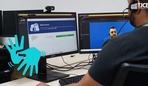 Primeiro atendimento em Libras do Balcão Virtual reforça compromisso com inclusão e acessibilidade no Judiciário