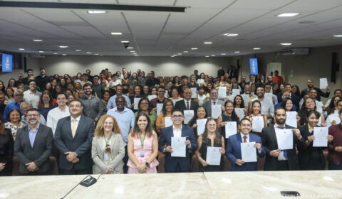 42 novas(os) servidoras(es) tomam posse para reforçar quadro funcional do Tribunal de Justiça do Ceará