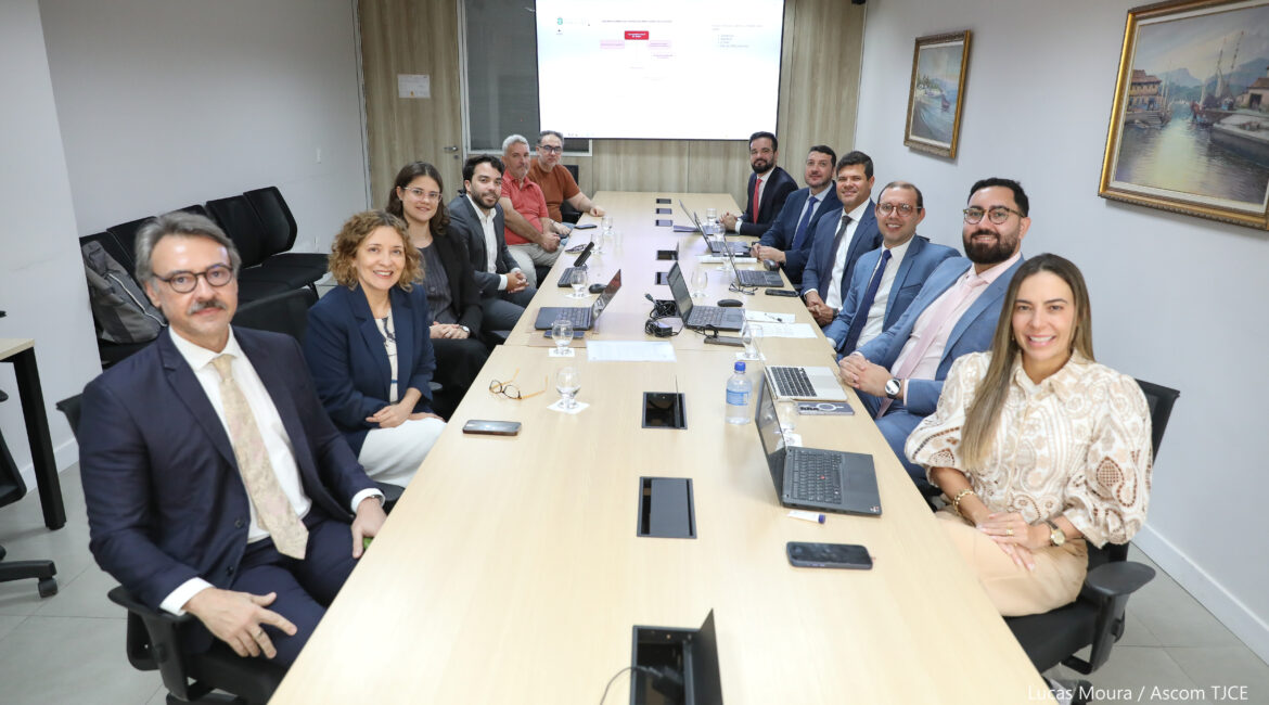 Comitiva do TJBA visita Tribunal de Justiça do Ceará para conhecer boas práticas implementadas nas áreas criminal e administrativa