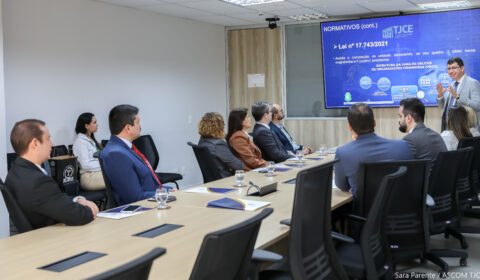 Comitiva do TJBA visita Tribunal de Justiça do Ceará para conhecer boas práticas implementadas nas áreas criminal e administrativa