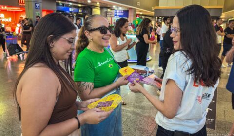Segunda edição da campanha “Férias sem Violência” é lançada no aeroporto de Fortaleza