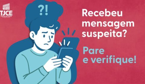 Tribunal de Justiça do Ceará alerta sobre golpes e orienta como verificar mensagens oficiais