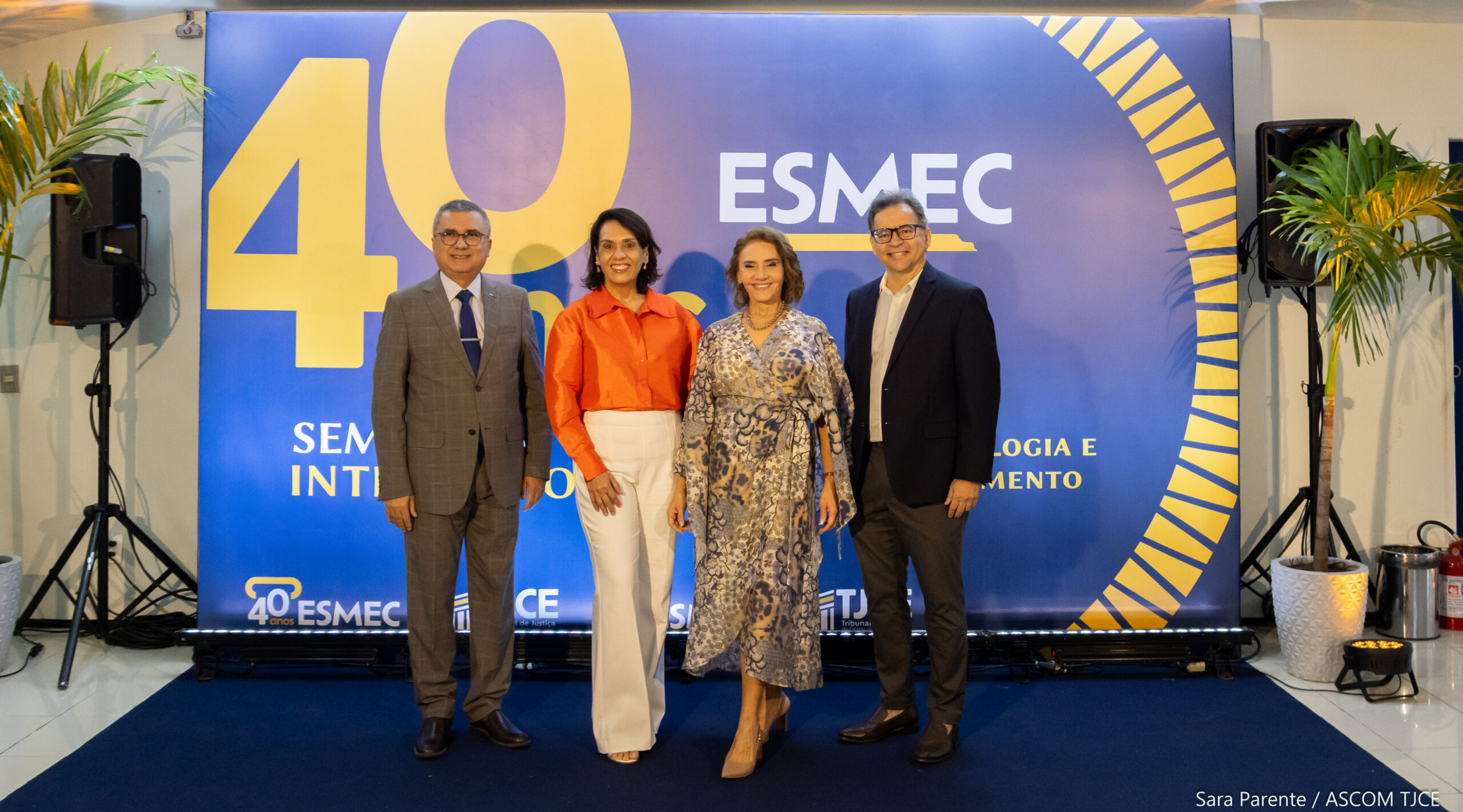 Homenagens a ex-diretores marcam segundo dia de comemorações dos 40 anos da Esmec