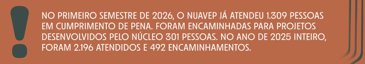 Arte no formato de um bloco na cor laranja escuro, com frase em destaque. A frase também está no corpo do texto