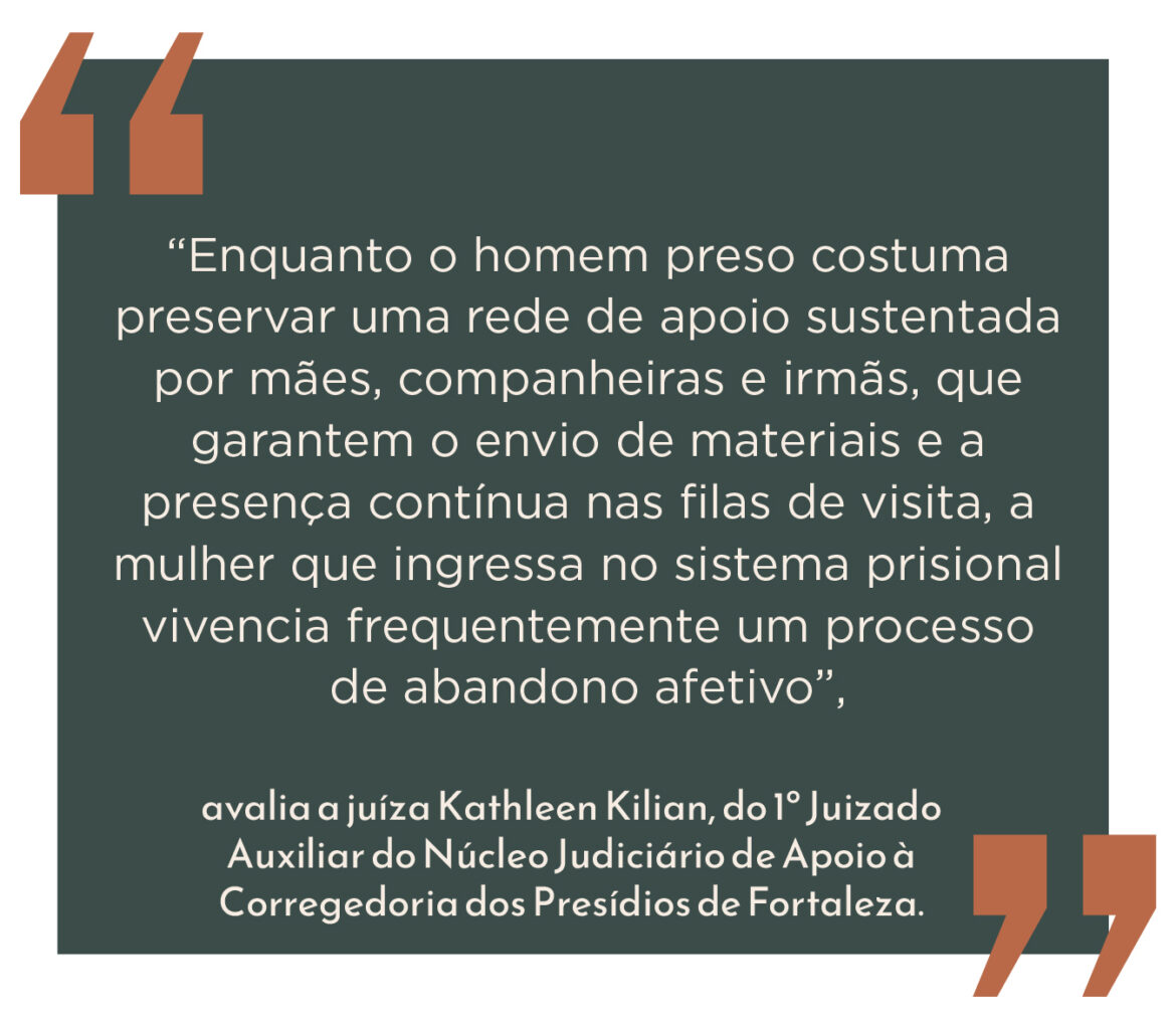 Arte no formato de um bloco na cor verde escura, que traz uma frase em destaque. A frase também consta no corpo do texto