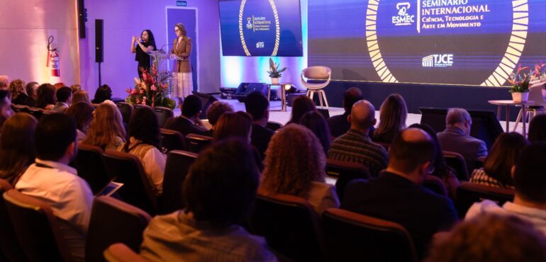 Seminário Internacional marca celebração dos 40 anos da Esmec com foco em ciência, direitos humanos e tecnologia