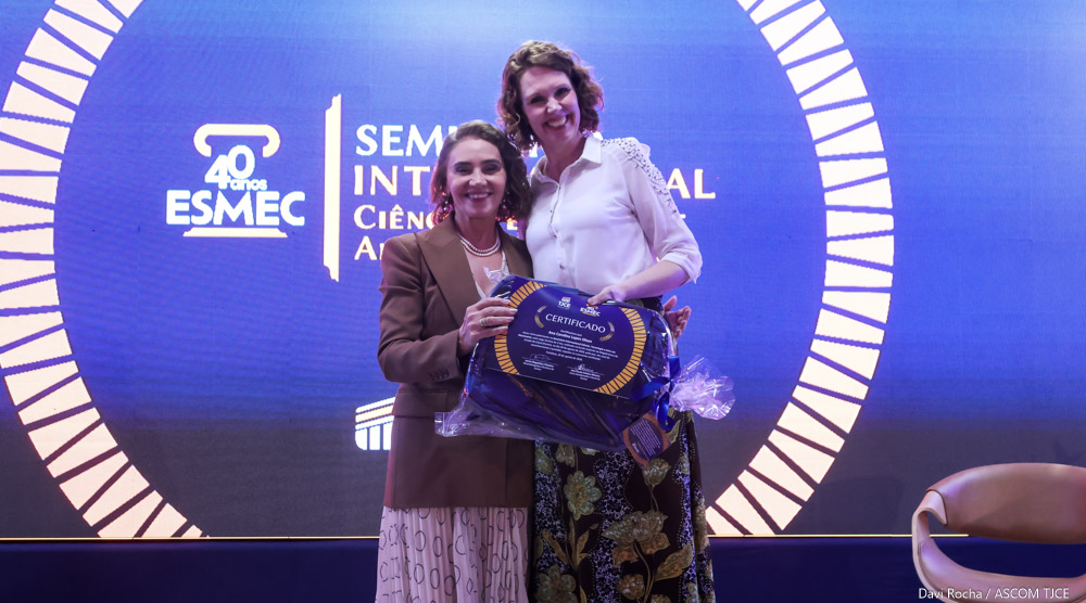 Seminário Internacional marca celebração dos 40 anos da Esmec com foco em ciência, direitos humanos e tecnologia