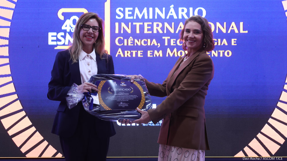 Seminário Internacional marca celebração dos 40 anos da Esmec com foco em ciência, direitos humanos e tecnologia