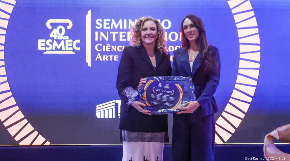 Seminário Internacional marca celebração dos 40 anos da Esmec com foco em ciência, direitos humanos e tecnologia