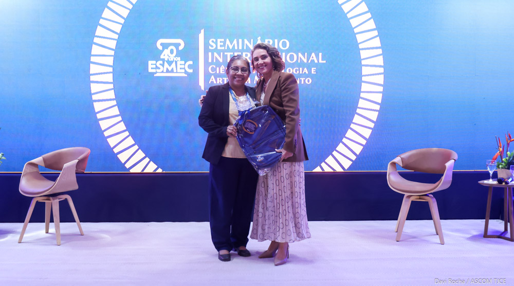 Seminário Internacional marca celebração dos 40 anos da Esmec com foco em ciência, direitos humanos e tecnologia