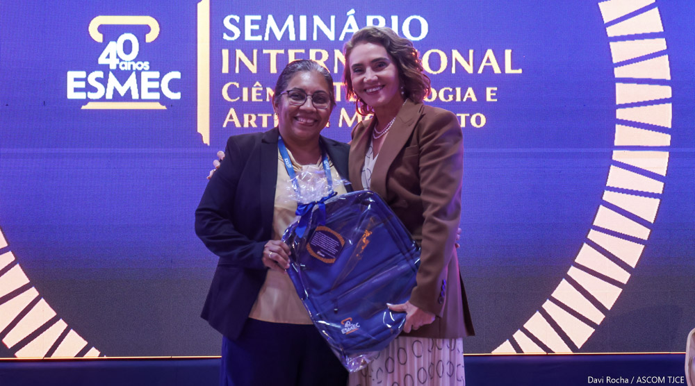 Seminário Internacional marca celebração dos 40 anos da Esmec com foco em ciência, direitos humanos e tecnologia