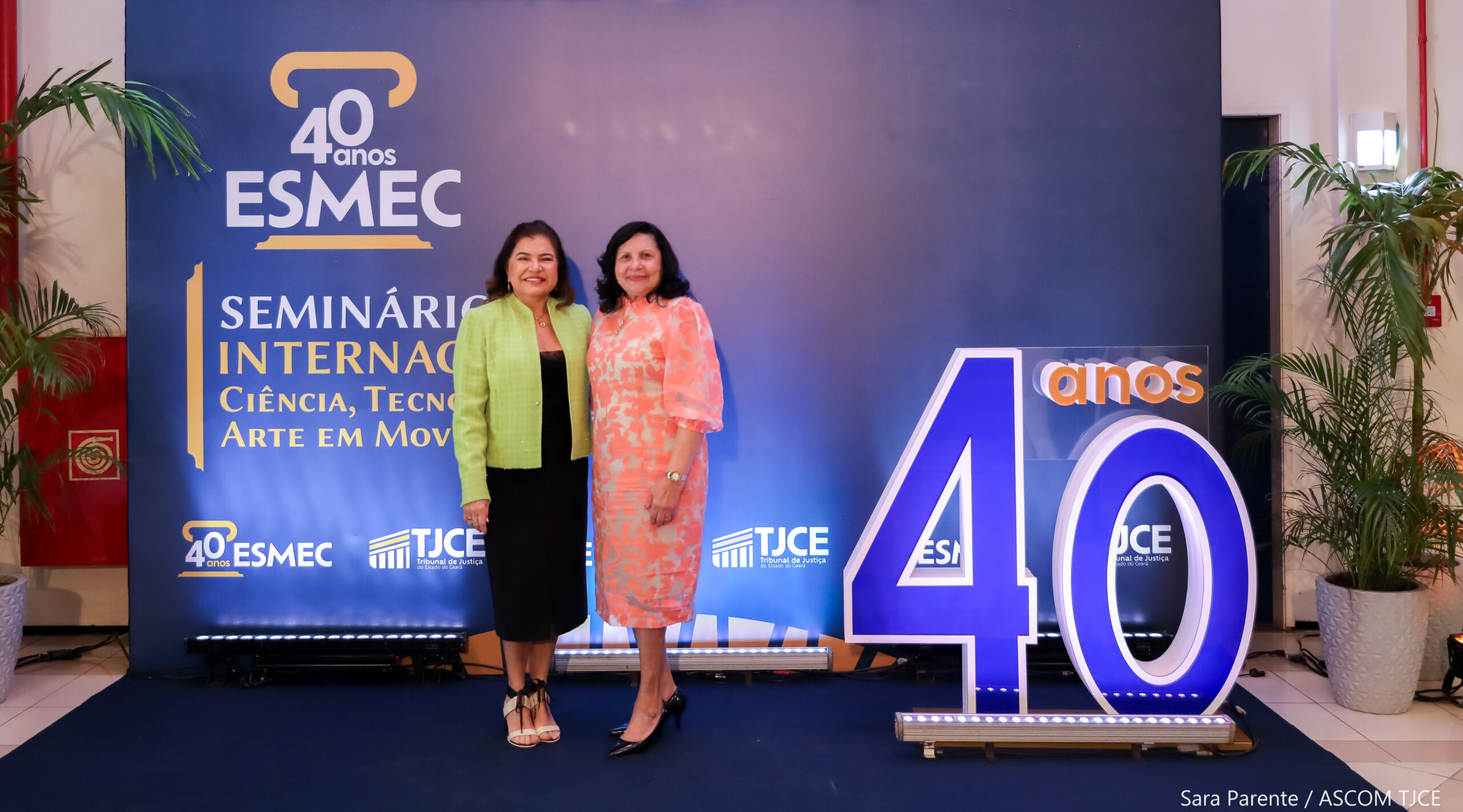 Seminário Internacional marca celebração dos 40 anos da Esmec com foco em ciência, direitos humanos e tecnologia