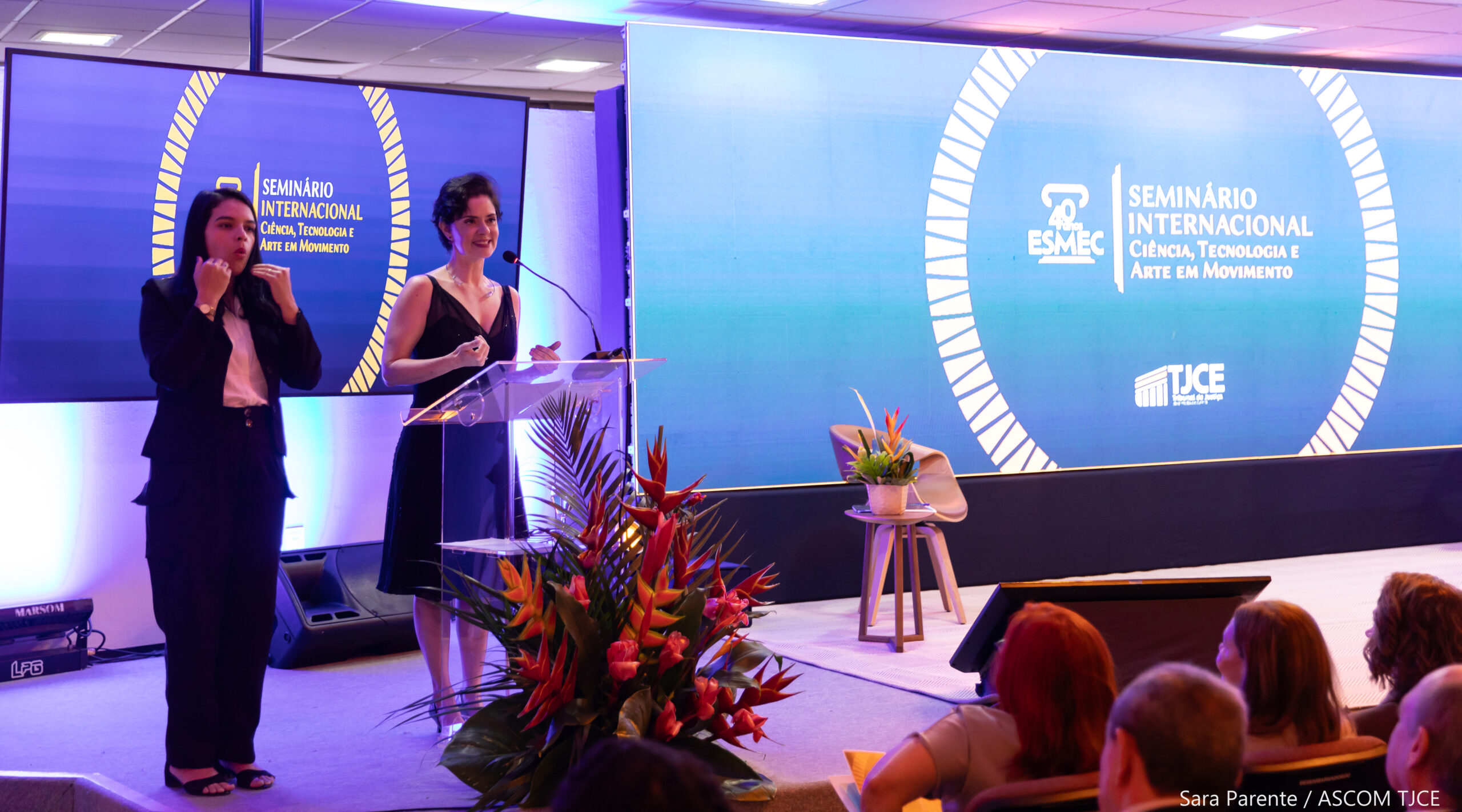 Seminário Internacional marca celebração dos 40 anos da Esmec com foco em ciência, direitos humanos e tecnologia