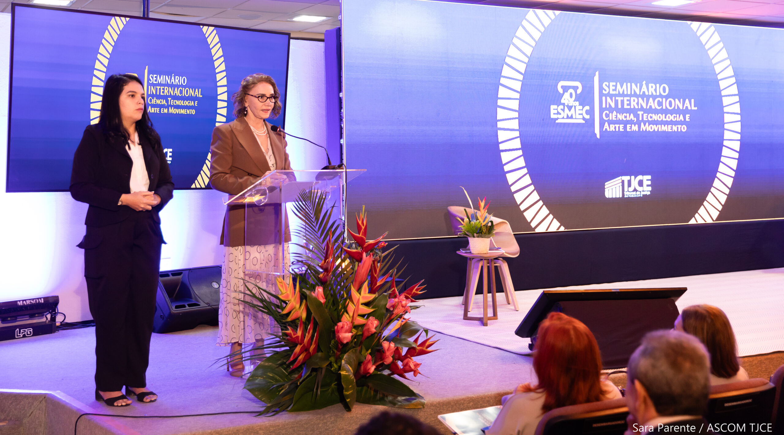 Seminário Internacional marca celebração dos 40 anos da Esmec com foco em ciência, direitos humanos e tecnologia