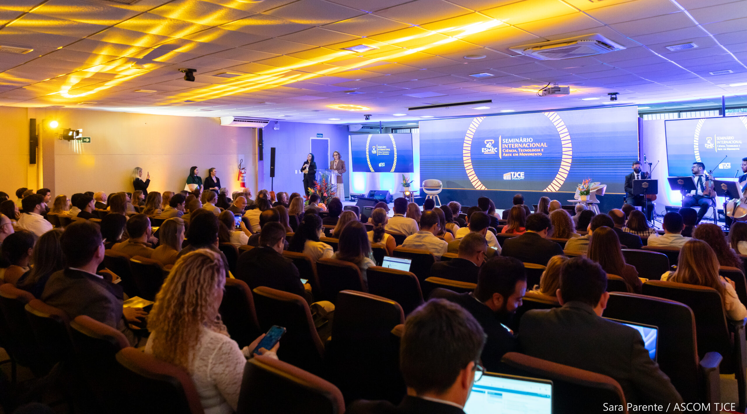 Seminário Internacional marca celebração dos 40 anos da Esmec com foco em ciência, direitos humanos e tecnologia