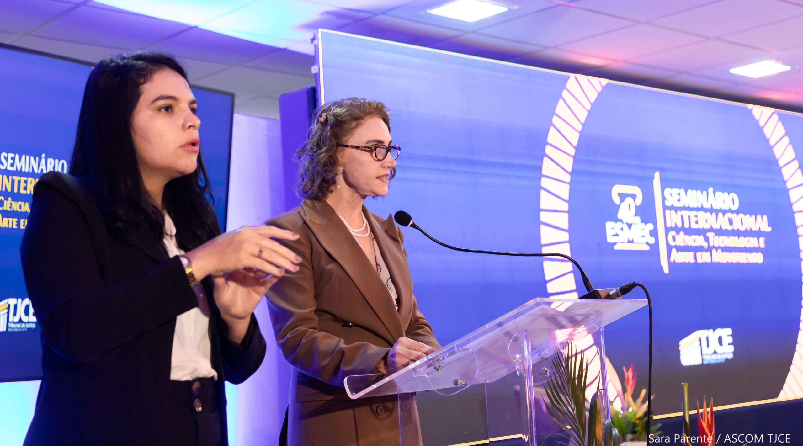 Seminário Internacional marca celebração dos 40 anos da Esmec com foco em ciência, direitos humanos e tecnologia