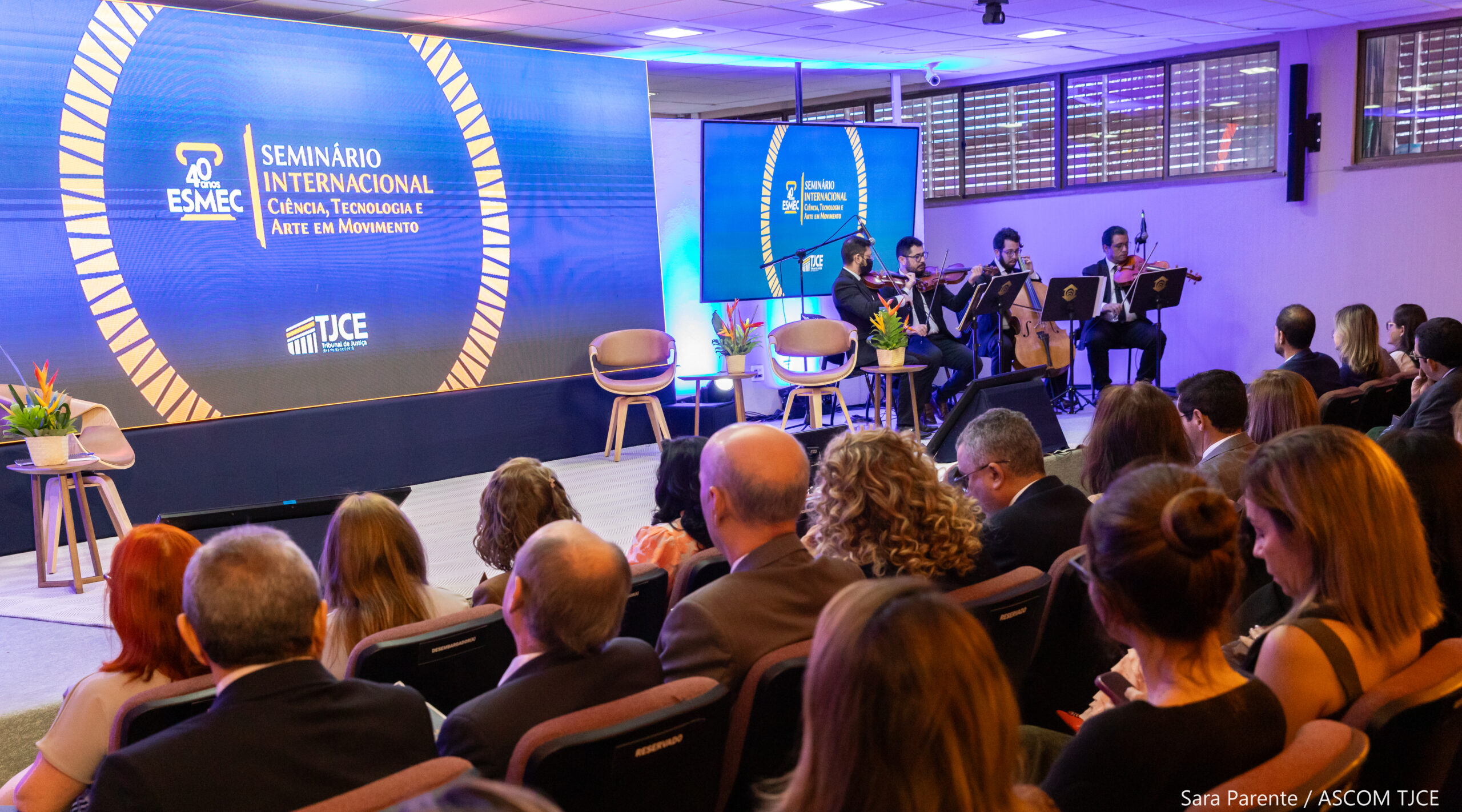 Seminário Internacional marca celebração dos 40 anos da Esmec com foco em ciência, direitos humanos e tecnologia