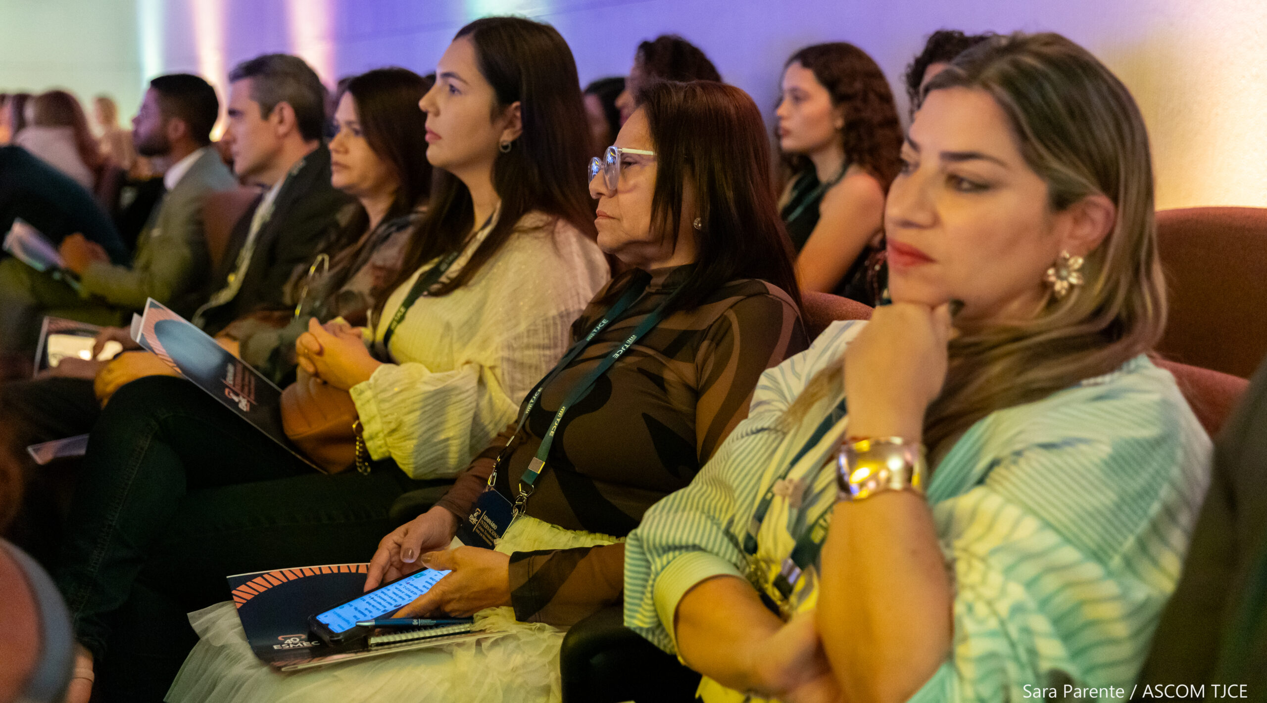 Seminário Internacional marca celebração dos 40 anos da Esmec com foco em ciência, direitos humanos e tecnologia