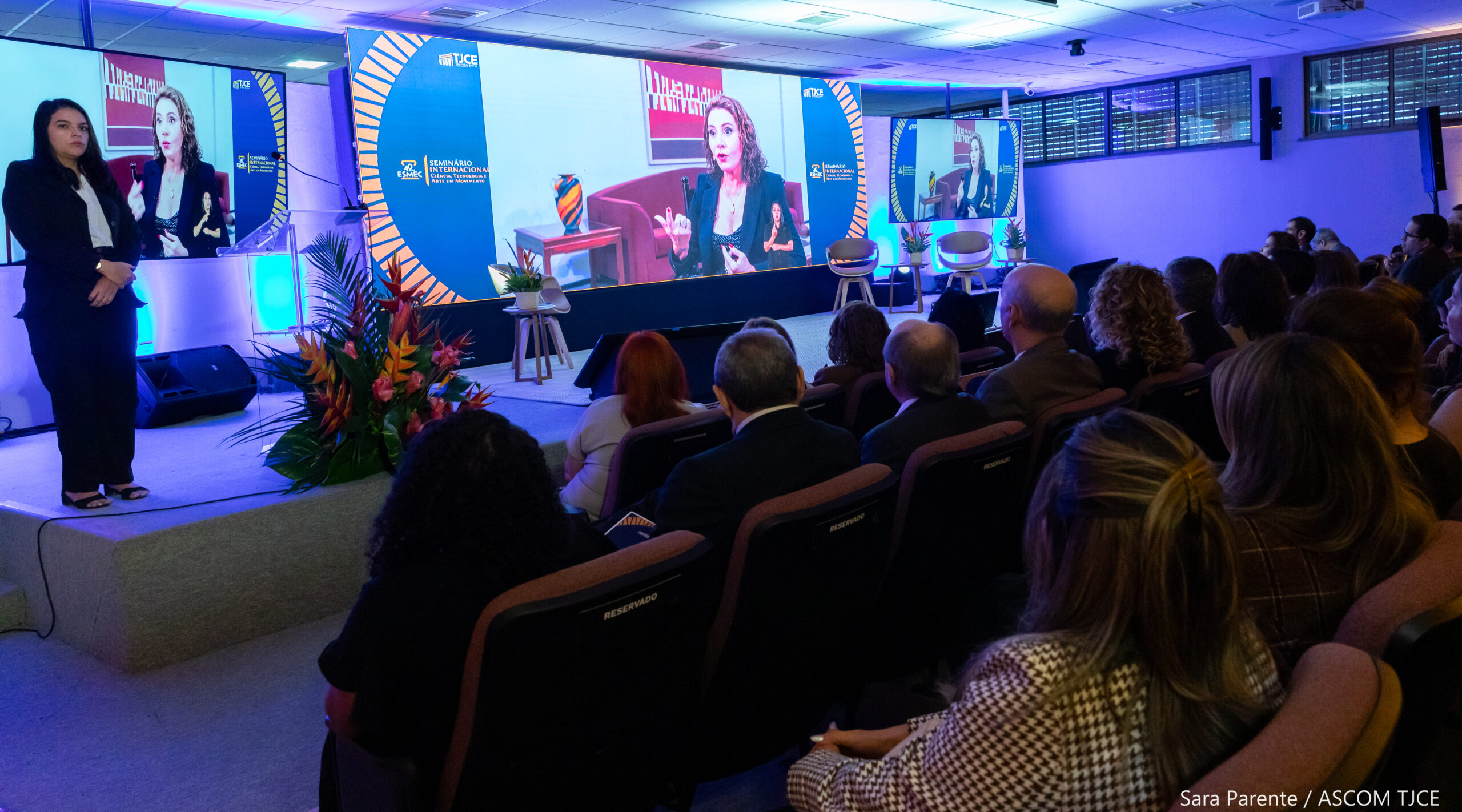 Seminário Internacional marca celebração dos 40 anos da Esmec com foco em ciência, direitos humanos e tecnologia