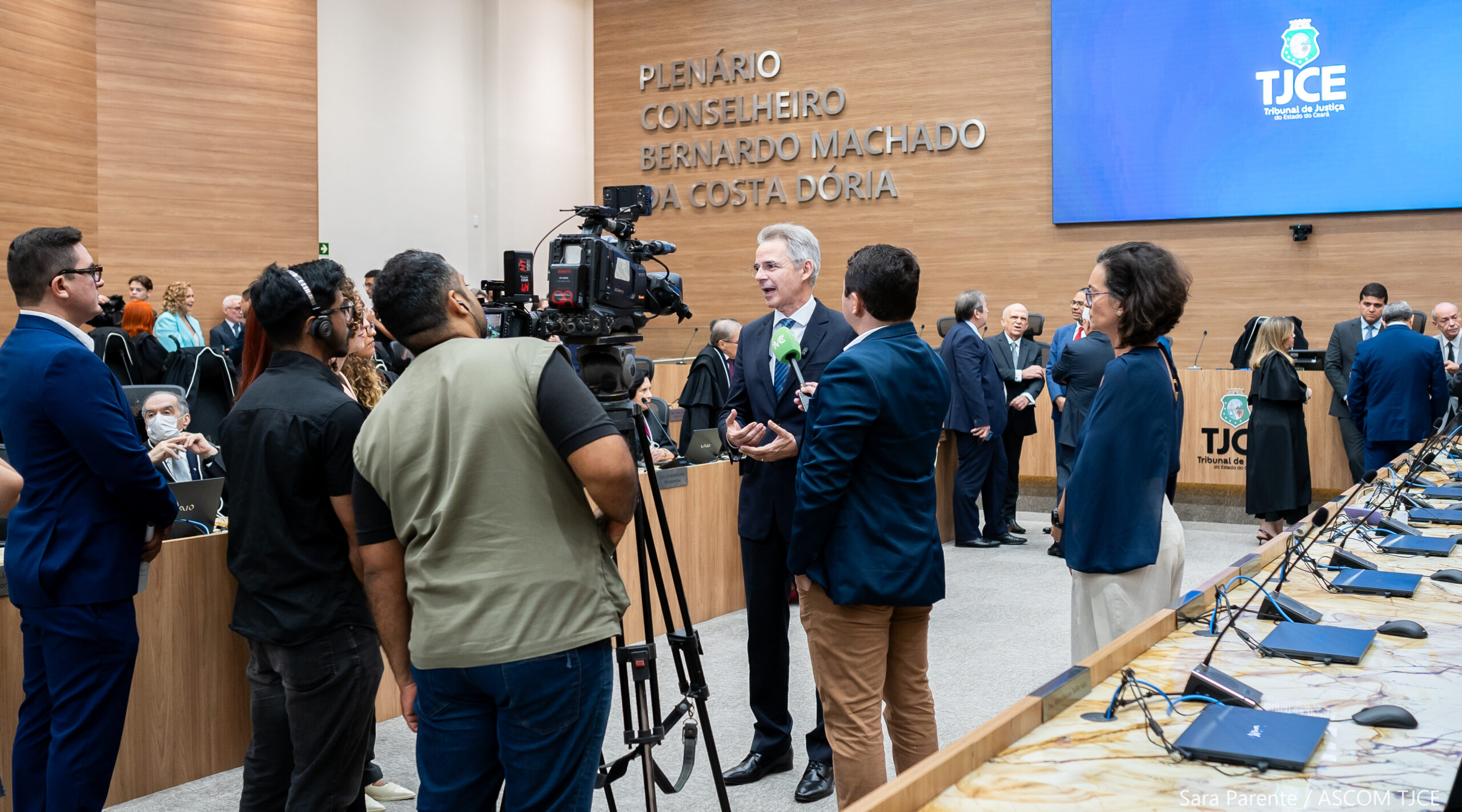 Inauguração do Plenário do TJCE representa marco histórico na trajetória do Judiciário cearense - Foto 22