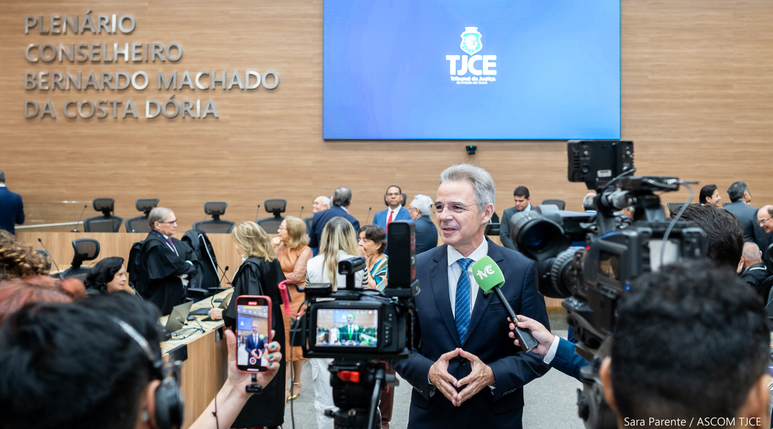 Inauguração do Plenário do TJCE representa marco histórico na trajetória do Judiciário cearense - Foto 25