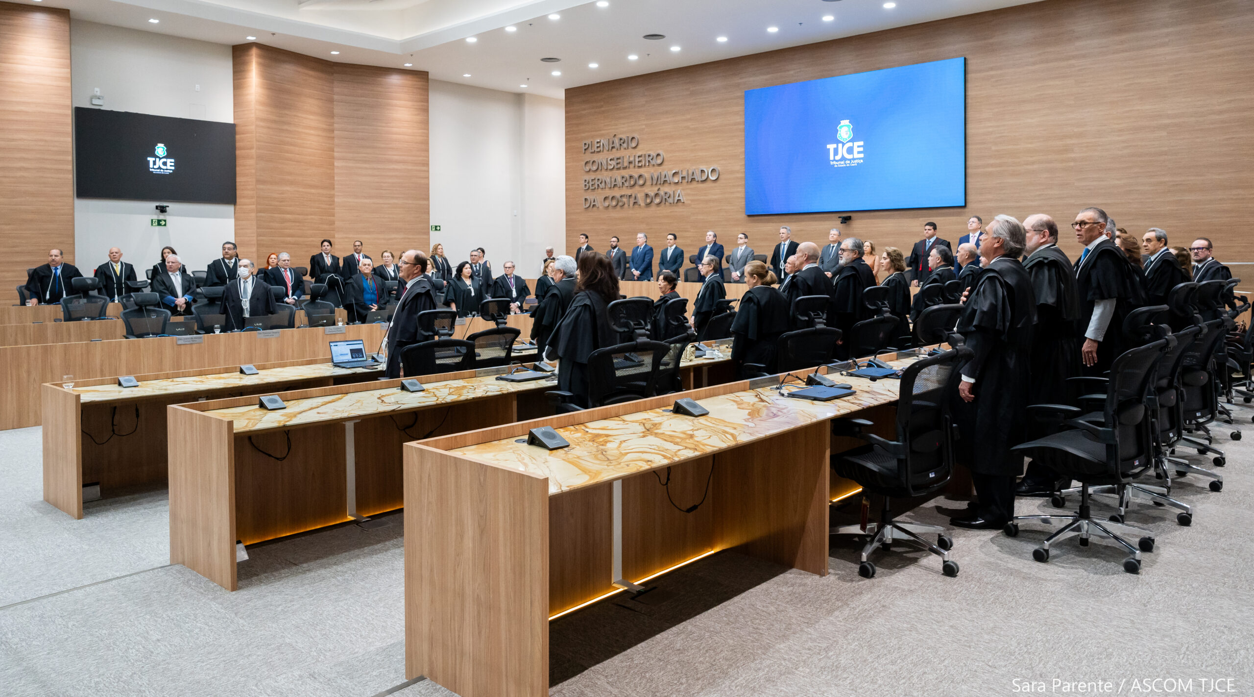 Inauguração do Plenário do TJCE representa marco histórico na trajetória do Judiciário cearense - Foto 59