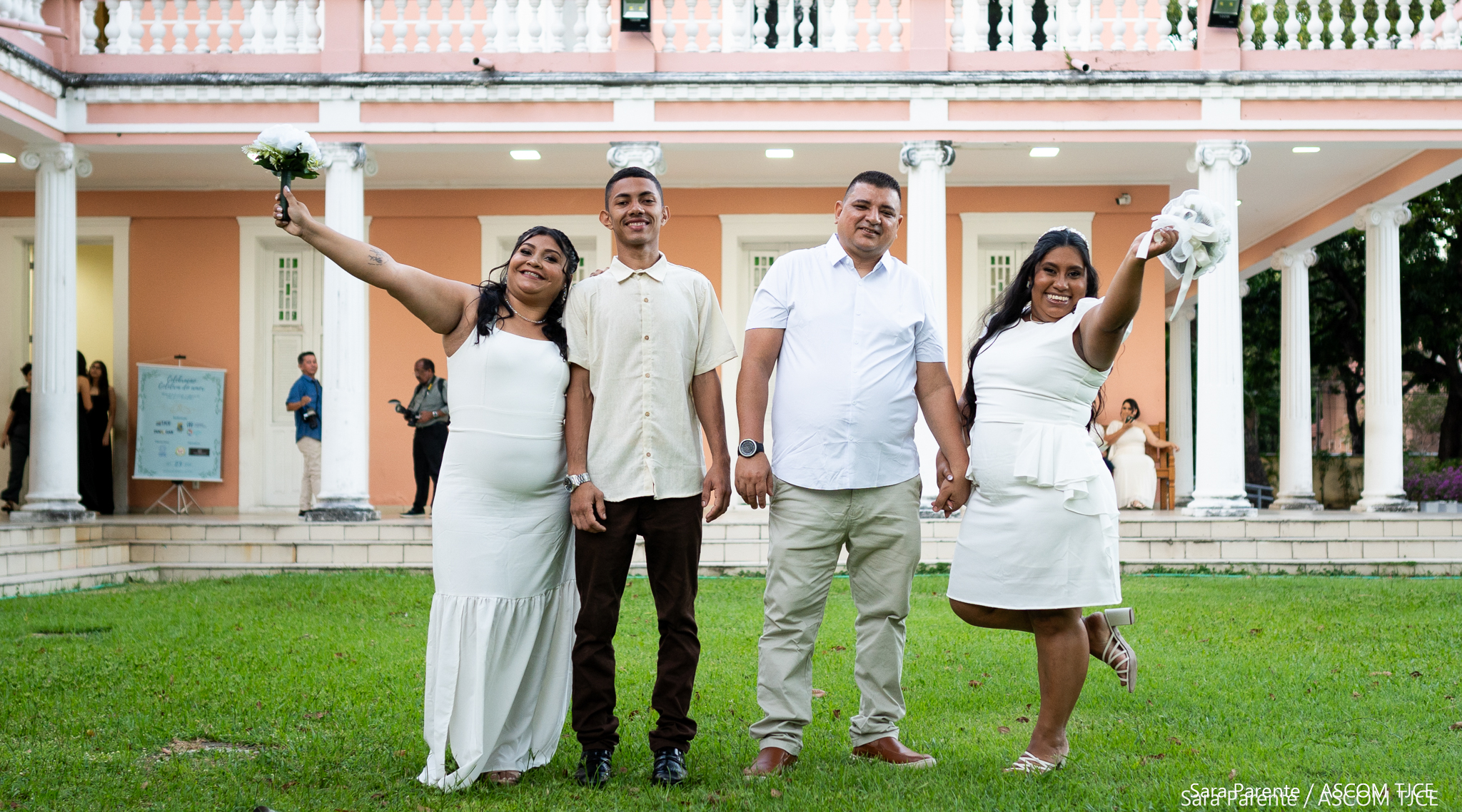 Projeto “Celebração Coletiva do Amor”: Parceria entre TJCE e UFC promove 27 casamentos em cerimôn... - Foto 52