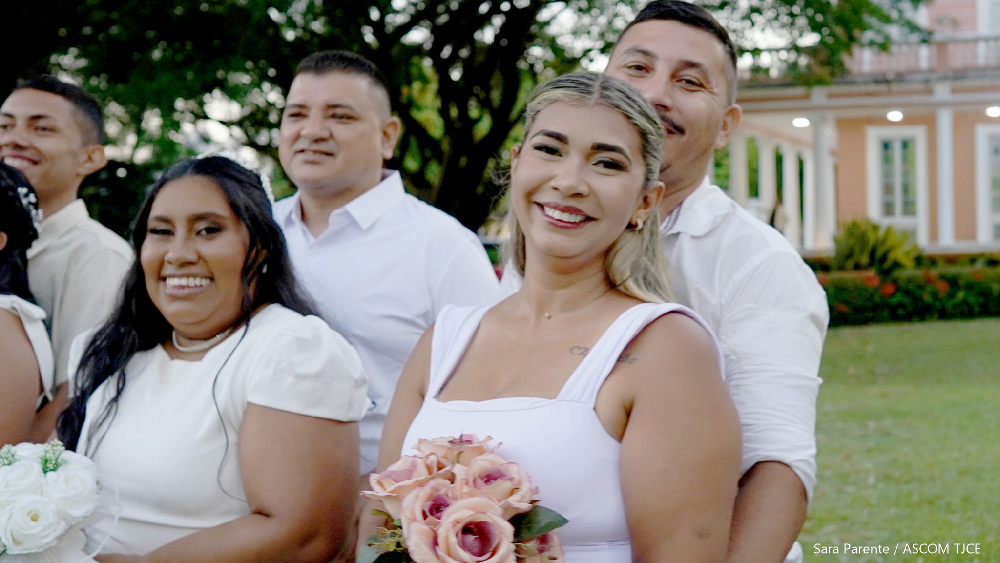 Projeto “Celebração Coletiva do Amor”: Parceria entre TJCE e UFC promove 27 casamentos em cerimôn... - Foto 61