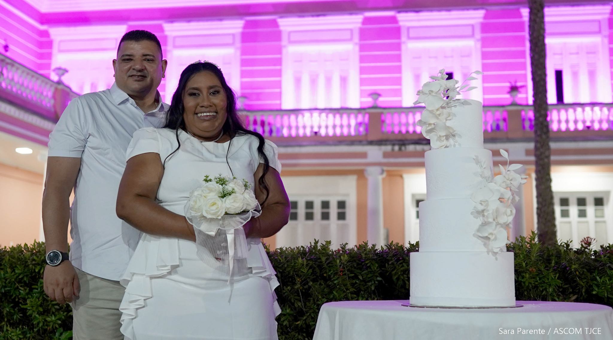 Projeto “Celebração Coletiva do Amor”: Parceria entre TJCE e UFC promove 27 casamentos em cerimôn... - Foto 73