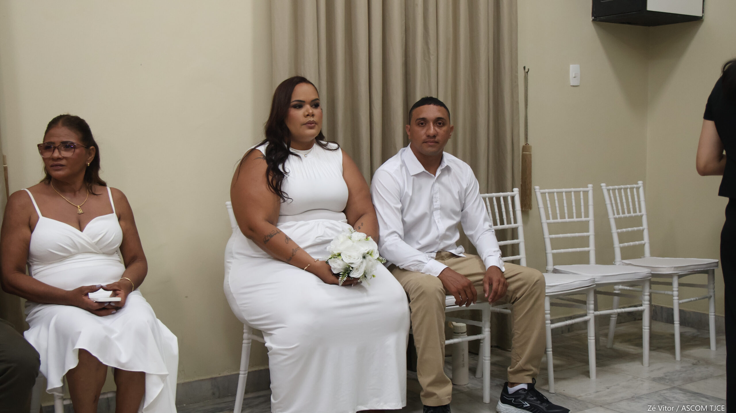 Projeto “Celebração Coletiva do Amor”: Parceria entre TJCE e UFC promove 27 casamentos em cerimôn... - Foto 104