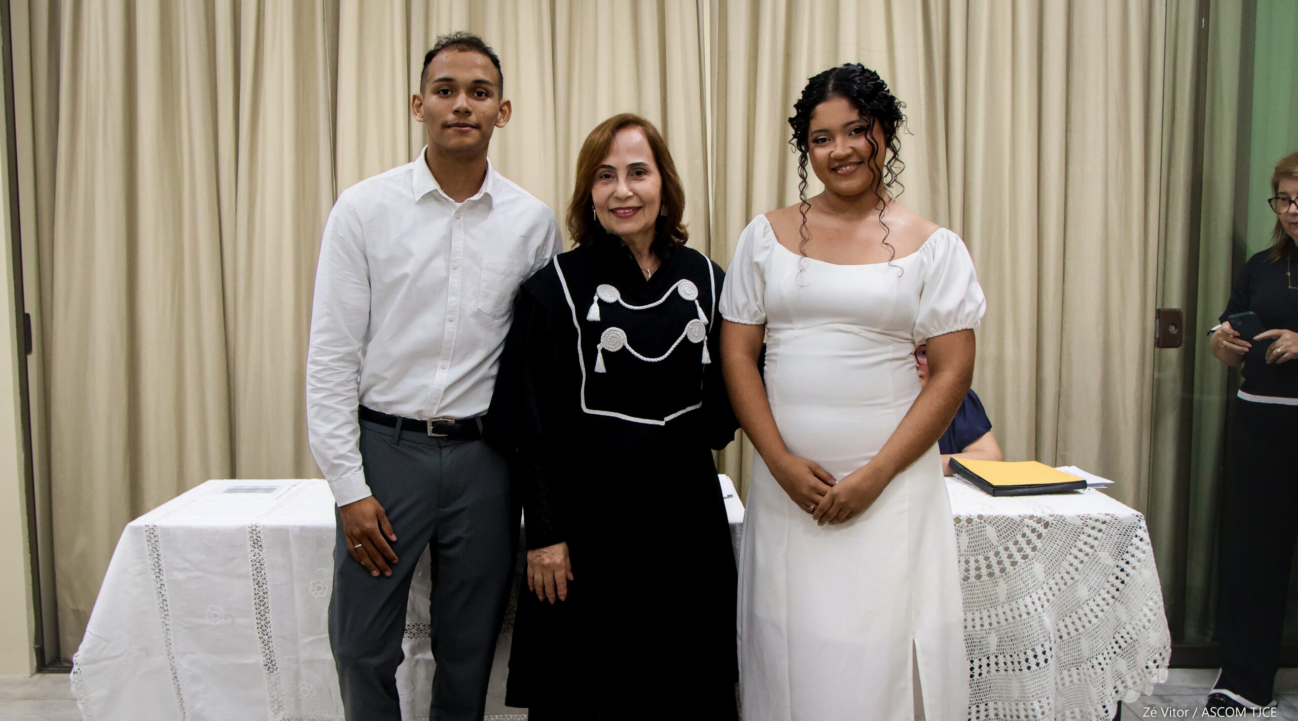 Projeto “Celebração Coletiva do Amor”: Parceria entre TJCE e UFC promove 27 casamentos em cerimôn... - Foto 148