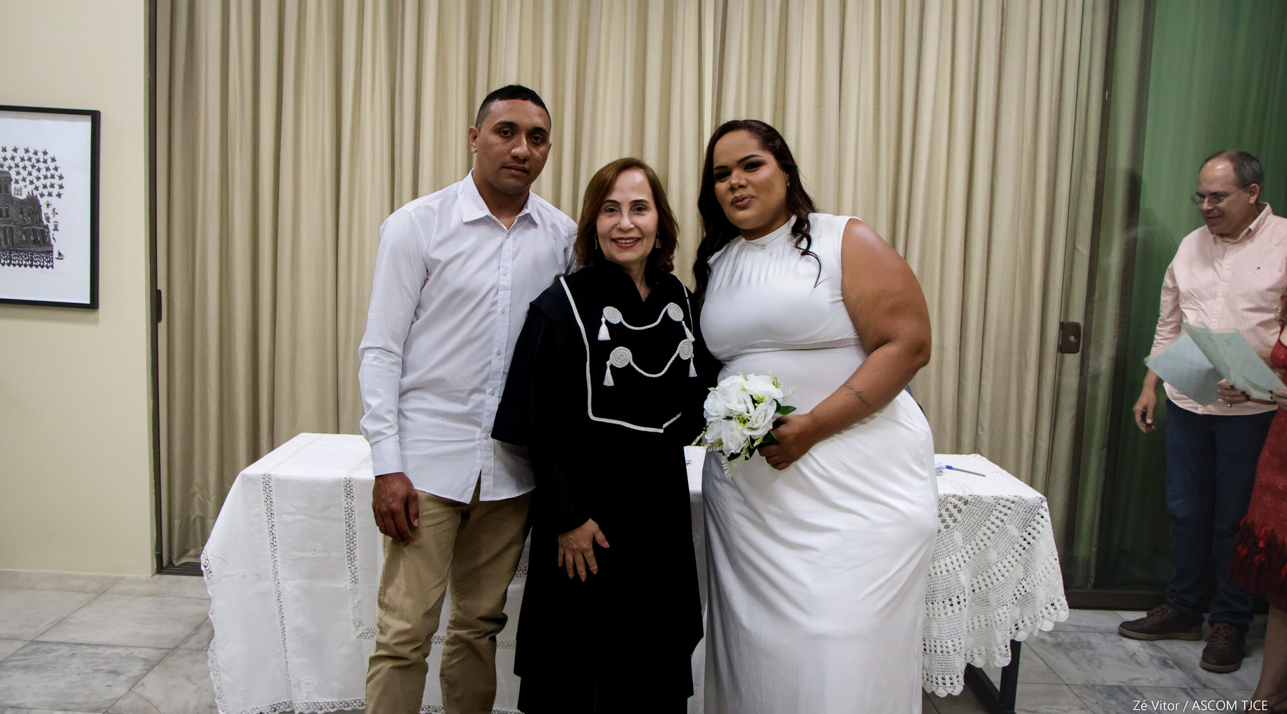 Projeto “Celebração Coletiva do Amor”: Parceria entre TJCE e UFC promove 27 casamentos em cerimôn... - Foto 191