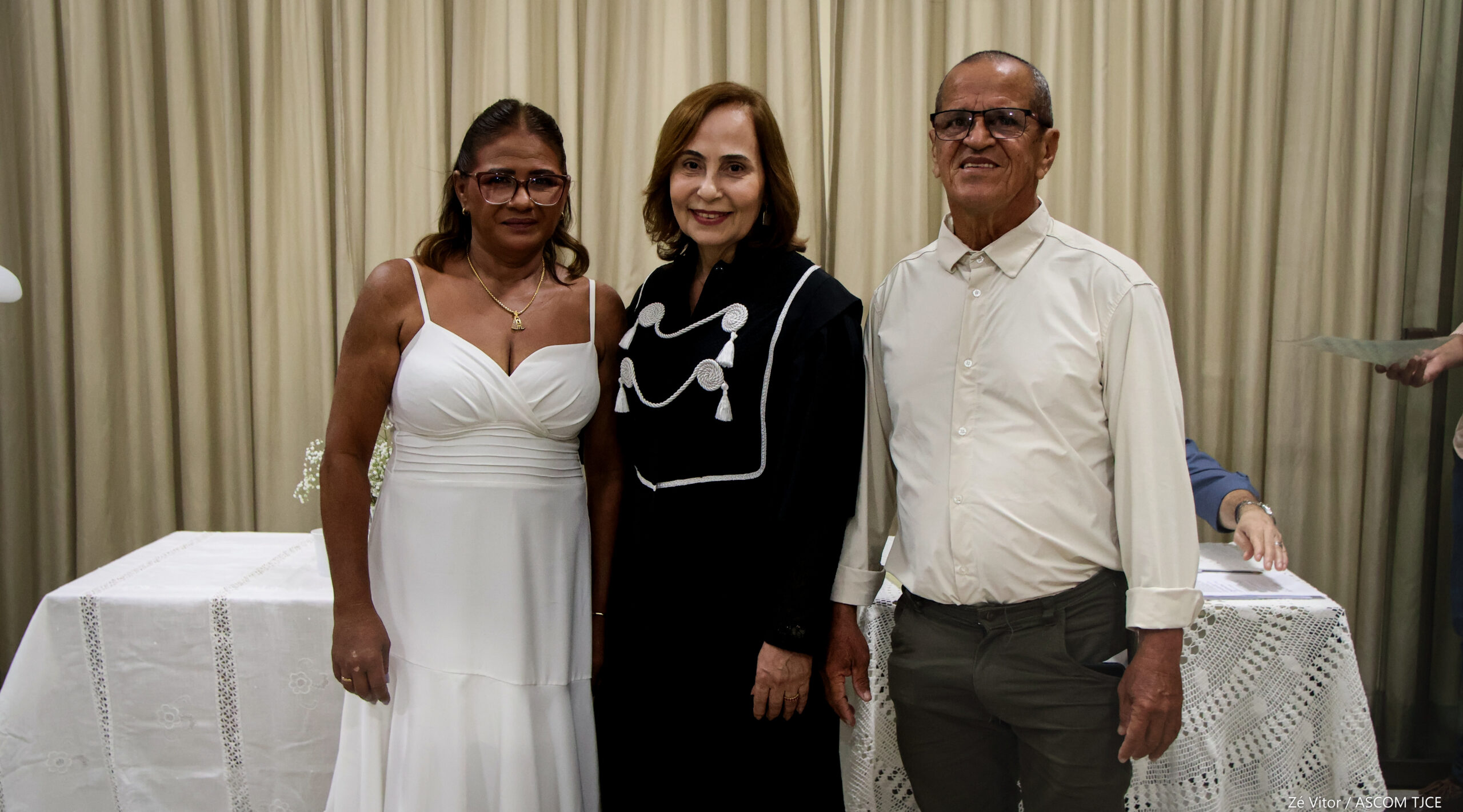 Projeto “Celebração Coletiva do Amor”: Parceria entre TJCE e UFC promove 27 casamentos em cerimôn... - Foto 208