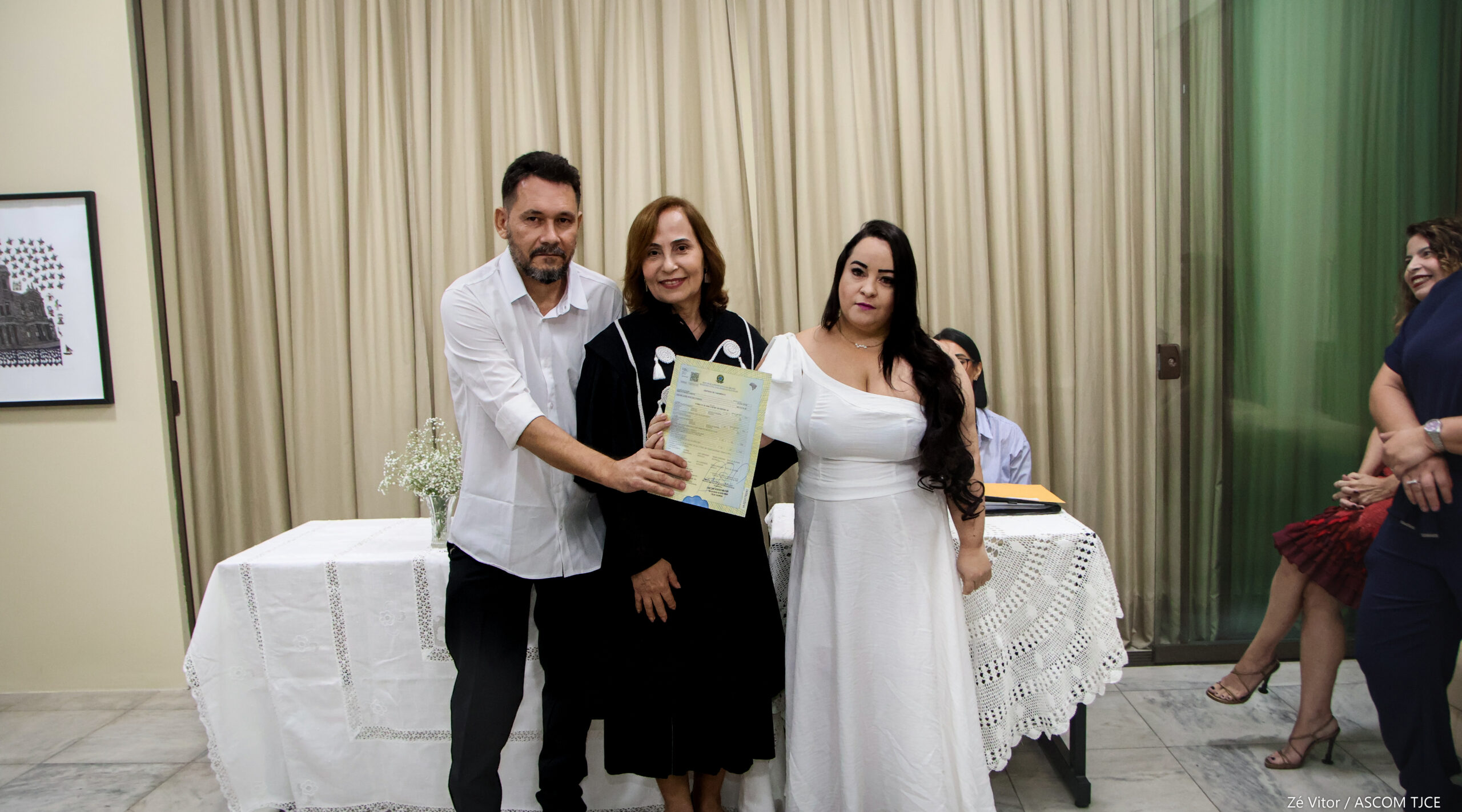 Projeto “Celebração Coletiva do Amor”: Parceria entre TJCE e UFC promove 27 casamentos em cerimôn... - Foto 242