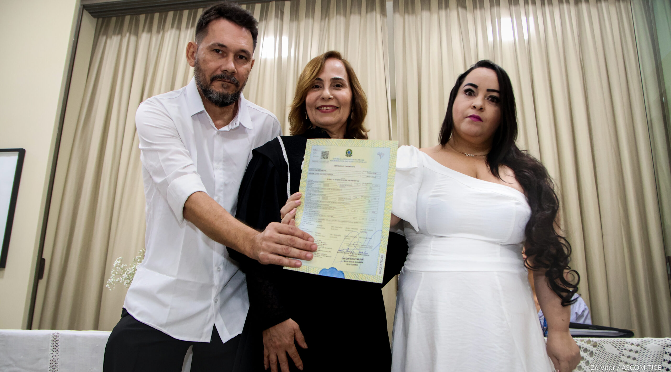 Projeto “Celebração Coletiva do Amor”: Parceria entre TJCE e UFC promove 27 casamentos em cerimôn... - Foto 243