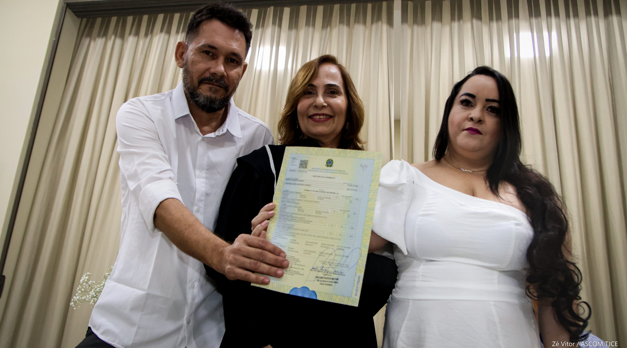 Projeto “Celebração Coletiva do Amor”: Parceria entre TJCE e UFC promove 27 casamentos em cerimôn... - Foto 245