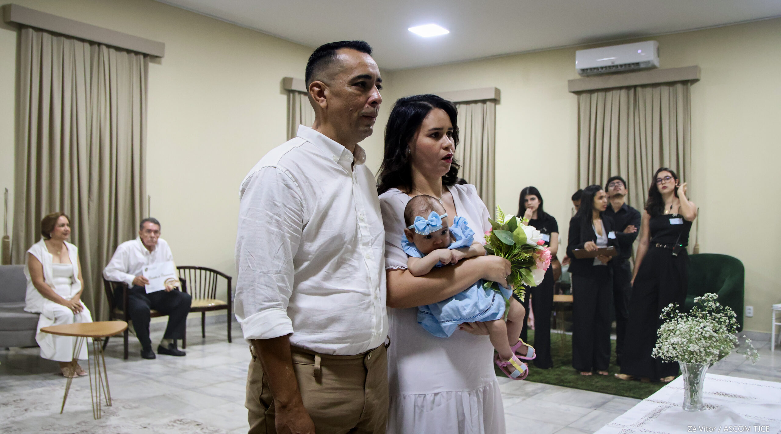 Projeto “Celebração Coletiva do Amor”: Parceria entre TJCE e UFC promove 27 casamentos em cerimôn... - Foto 295
