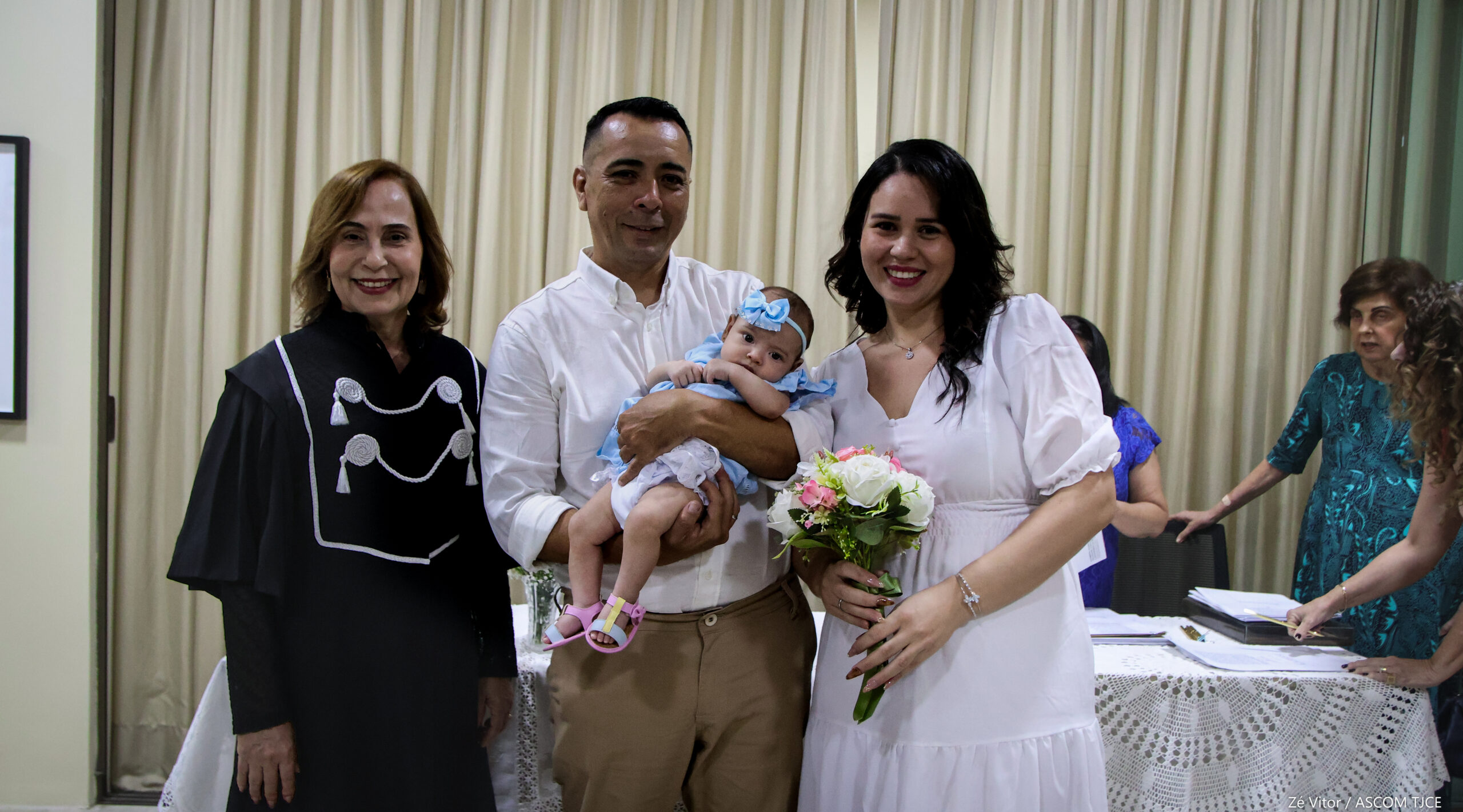 Projeto “Celebração Coletiva do Amor”: Parceria entre TJCE e UFC promove 27 casamentos em cerimôn... - Foto 302
