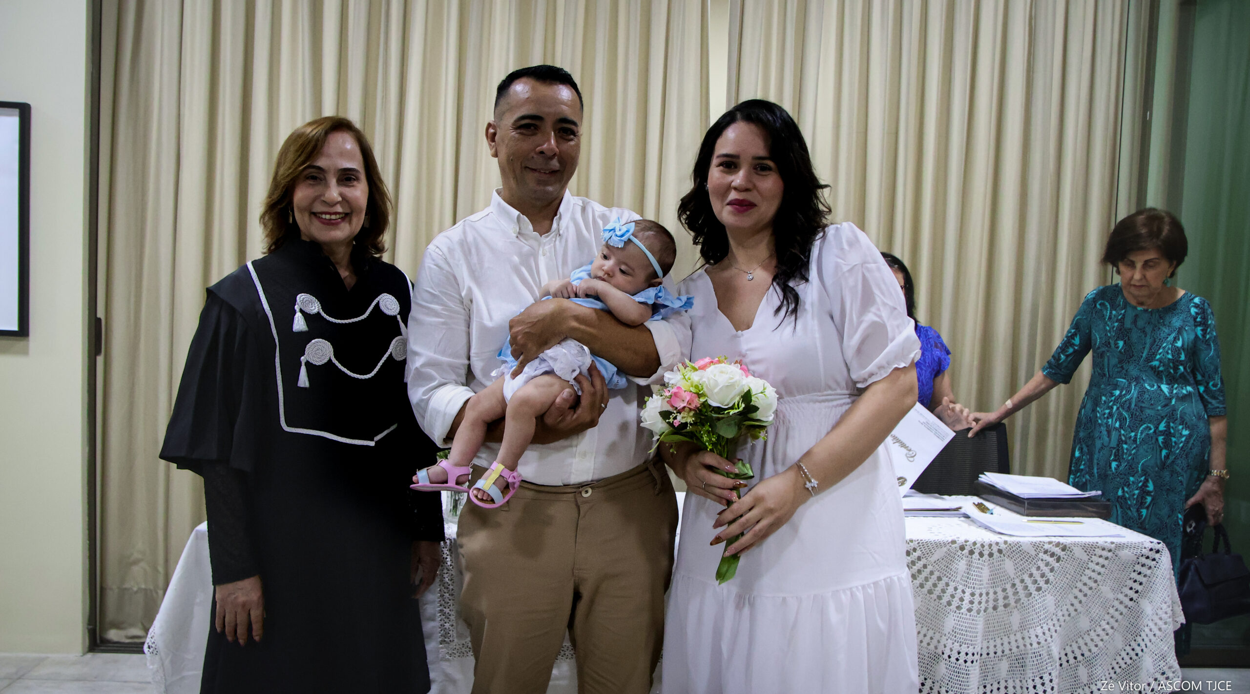 Projeto “Celebração Coletiva do Amor”: Parceria entre TJCE e UFC promove 27 casamentos em cerimôn... - Foto 304