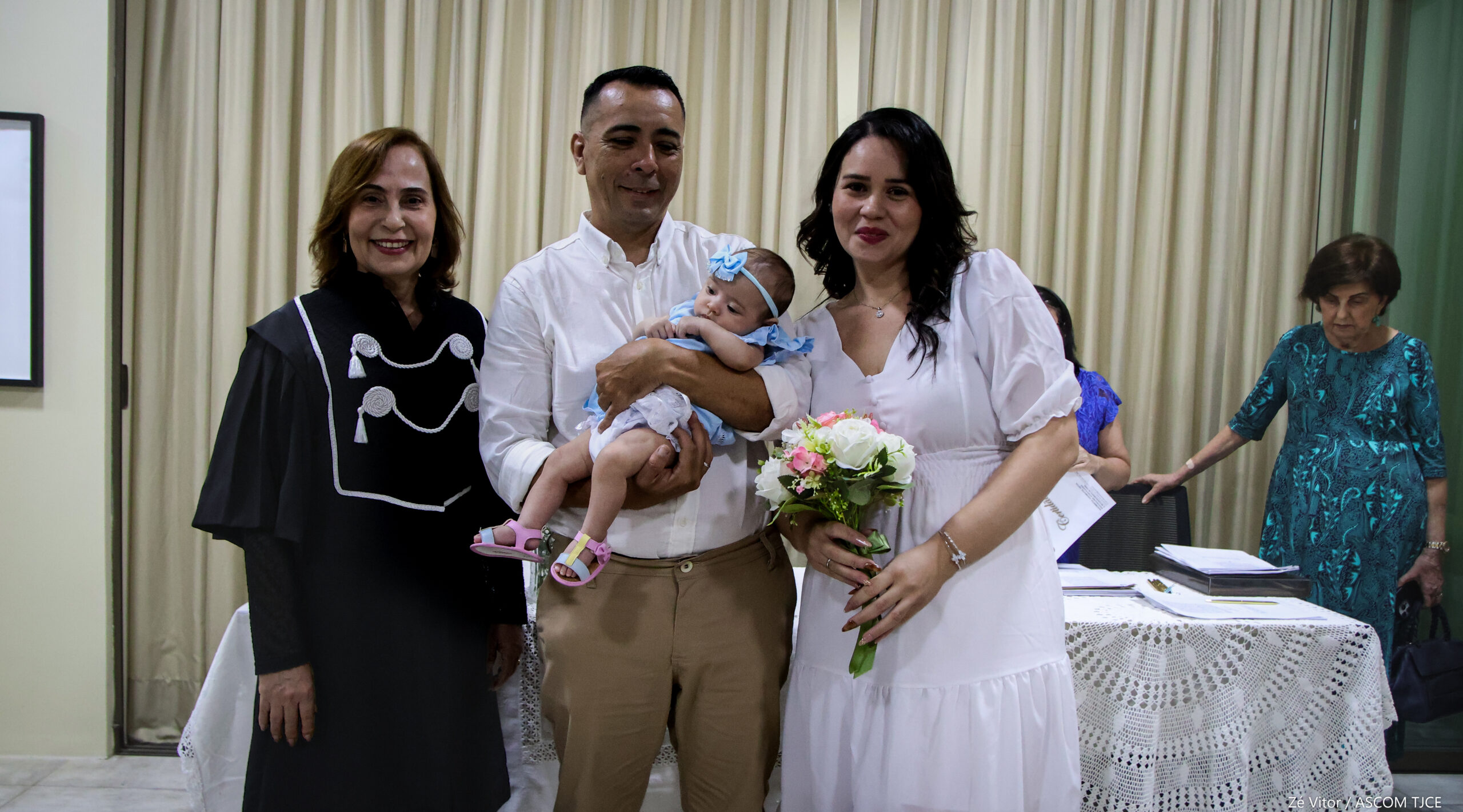 Projeto “Celebração Coletiva do Amor”: Parceria entre TJCE e UFC promove 27 casamentos em cerimôn... - Foto 305