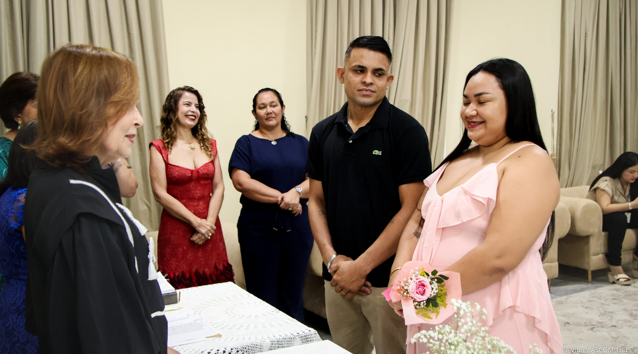 Projeto “Celebração Coletiva do Amor”: Parceria entre TJCE e UFC promove 27 casamentos em cerimôn... - Foto 322