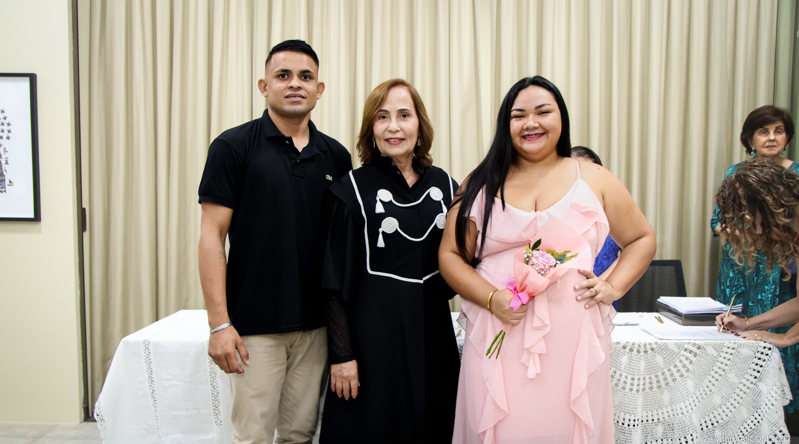 Projeto “Celebração Coletiva do Amor”: Parceria entre TJCE e UFC promove 27 casamentos em cerimôn... - Foto 332