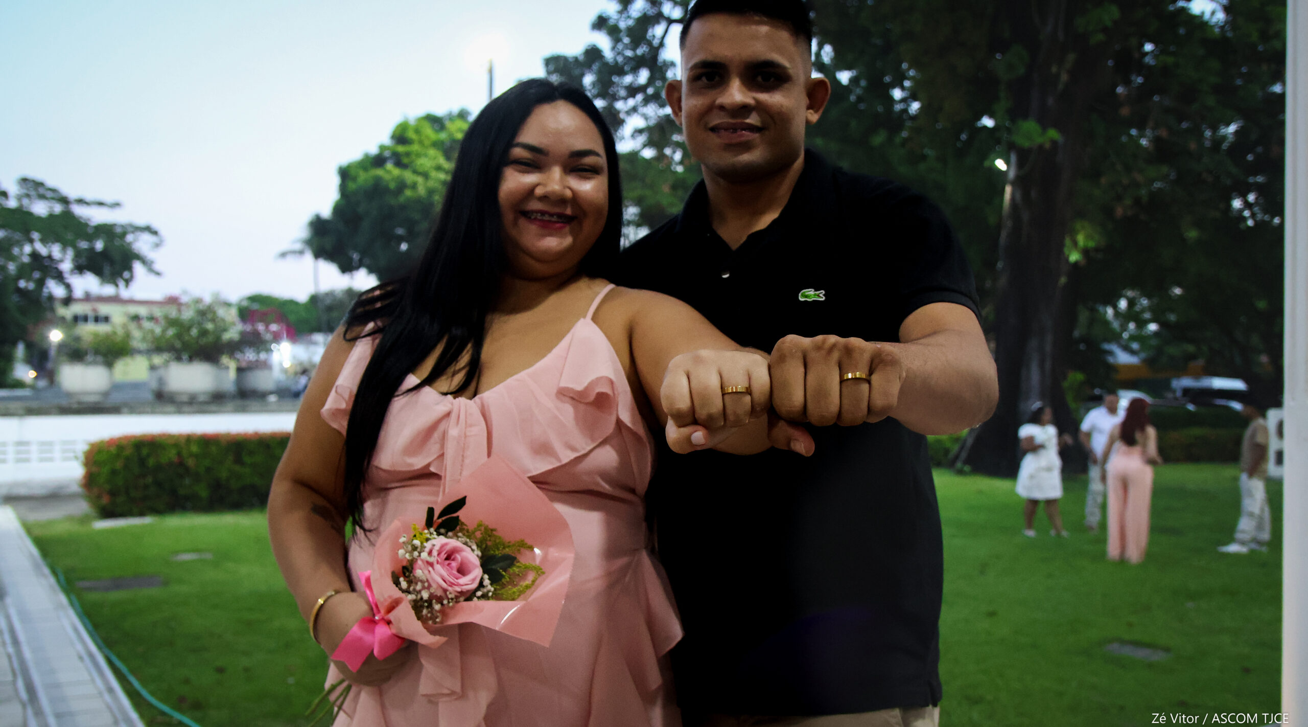Projeto “Celebração Coletiva do Amor”: Parceria entre TJCE e UFC promove 27 casamentos em cerimôn... - Foto 334