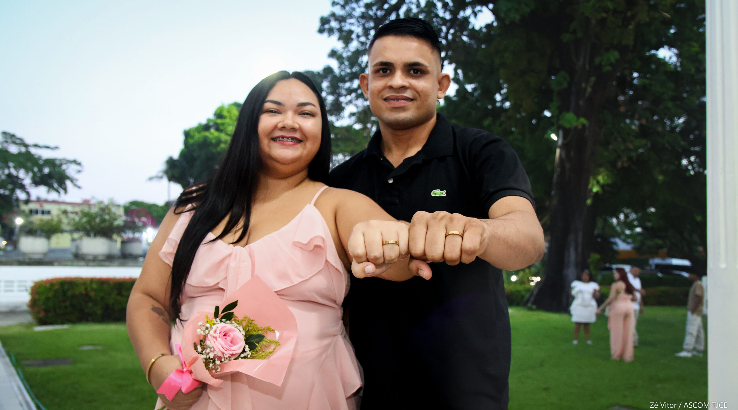 Projeto “Celebração Coletiva do Amor”: Parceria entre TJCE e UFC promove 27 casamentos em cerimôn... - Foto 335