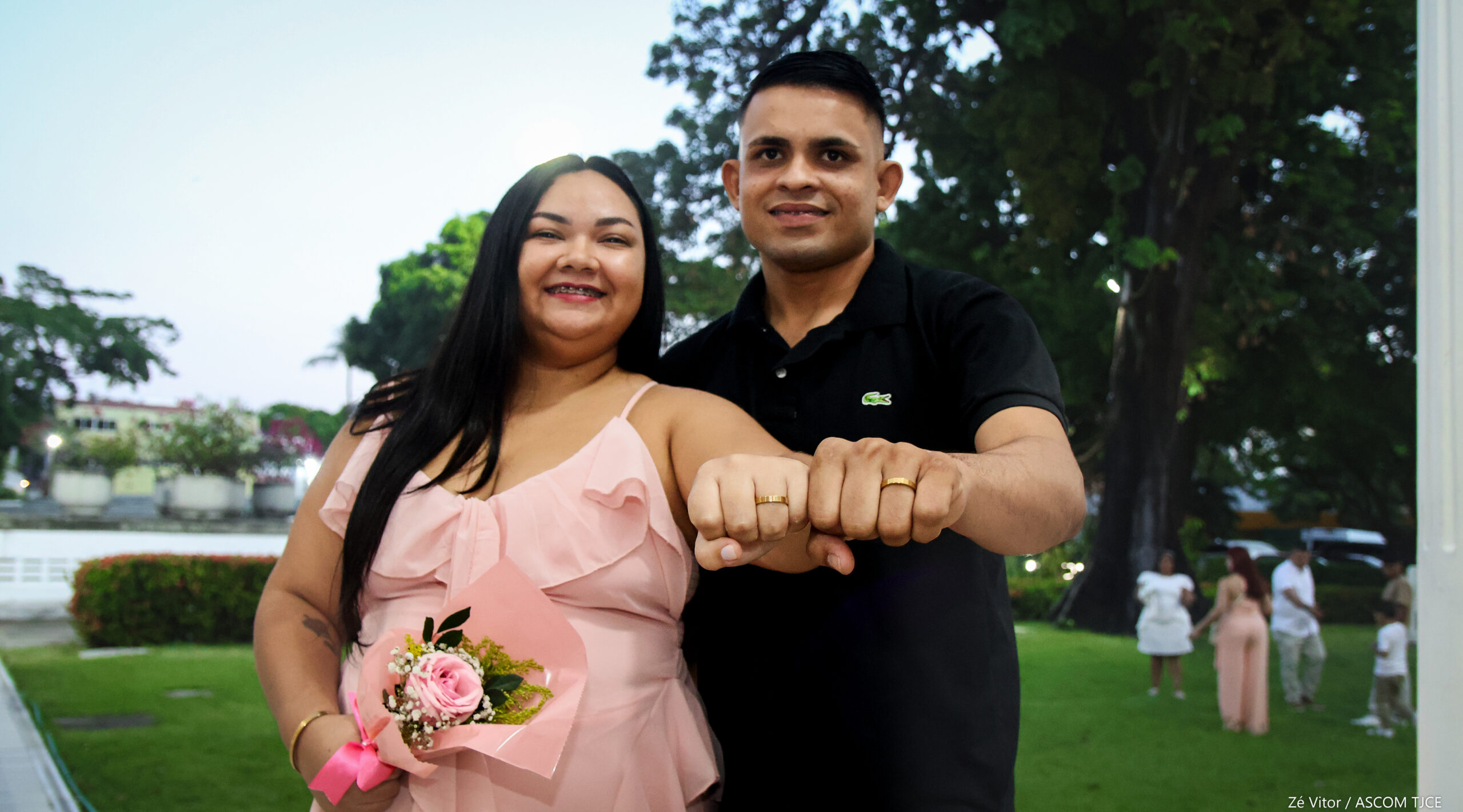 Projeto “Celebração Coletiva do Amor”: Parceria entre TJCE e UFC promove 27 casamentos em cerimôn... - Foto 336