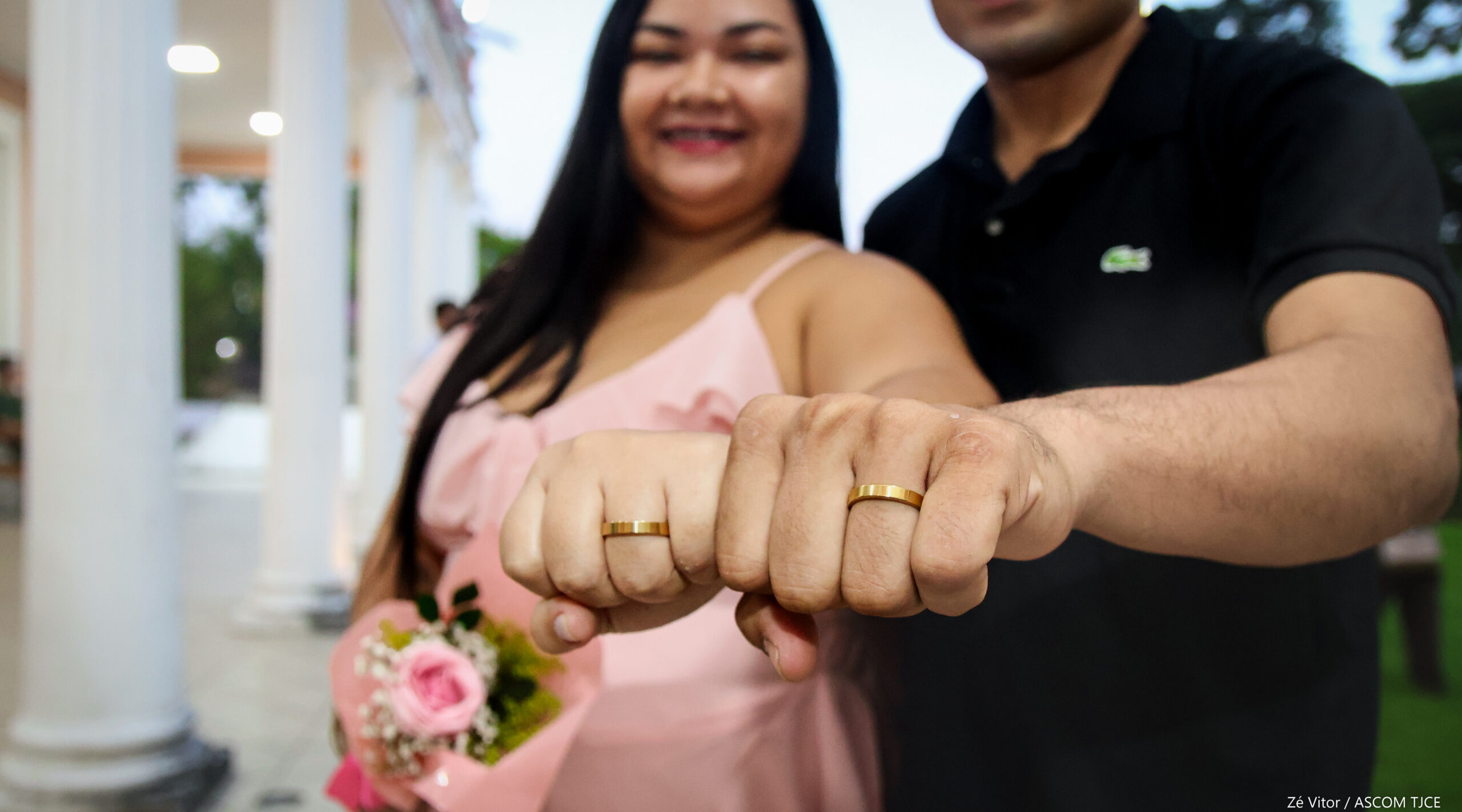 Projeto “Celebração Coletiva do Amor”: Parceria entre TJCE e UFC promove 27 casamentos em cerimôn... - Foto 337