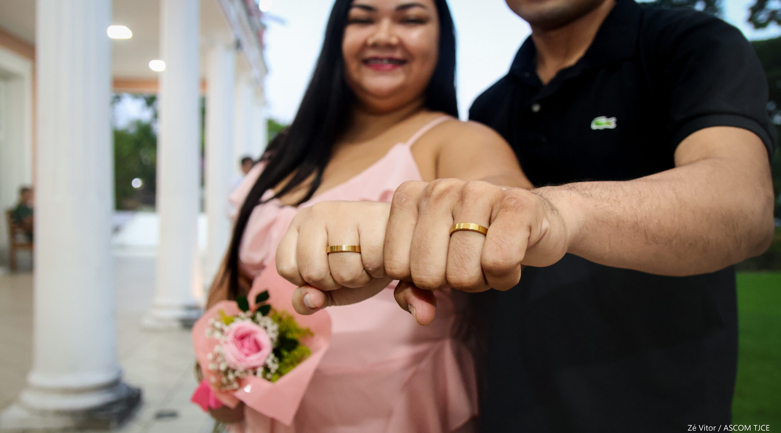 Projeto “Celebração Coletiva do Amor”: Parceria entre TJCE e UFC promove 27 casamentos em cerimôn... - Foto 338